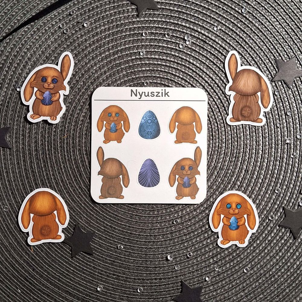 Nyuszis dekor matric&aacute;k &eacute;s matrica&iacute;v