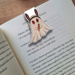 Tavaszi szellemes mágneses könyvjelző