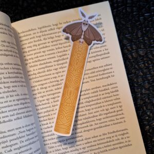 Elvarázsolt lapok könyvmoly könyvjelző