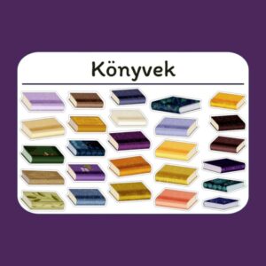 Könyves matricaívek