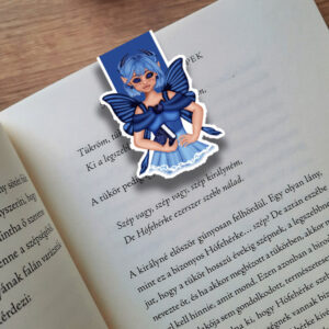 Áfonya lány könyvjelző