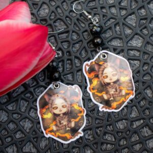 Pizsi Chibi fülbevalók