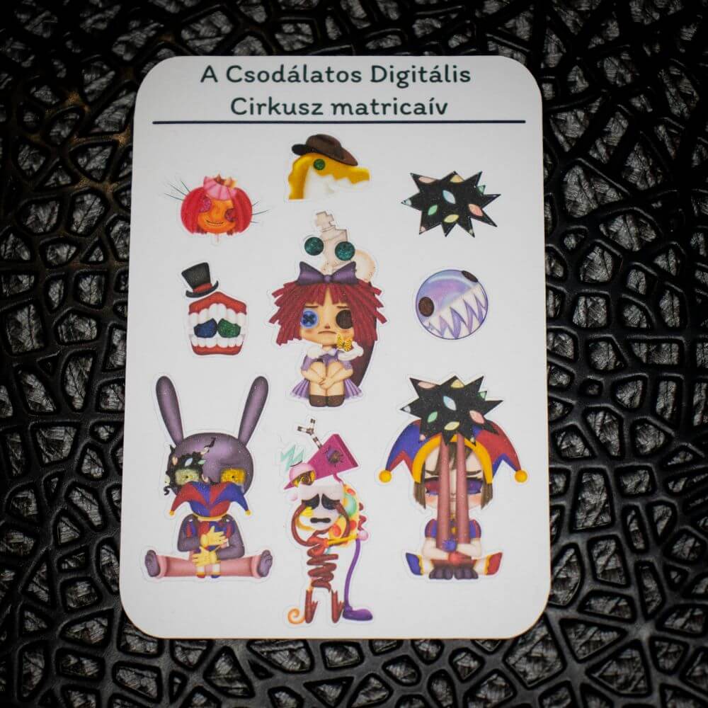 A Csod&aacute;latos Digit&aacute;lis Cirkusz matrica&iacute;v