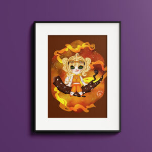 Terra chibi poszterek