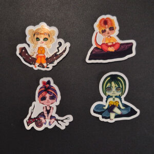 Terra chibi vízálló dekor matricák
