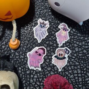 Őszi tarot szellem vízálló dekor matricák