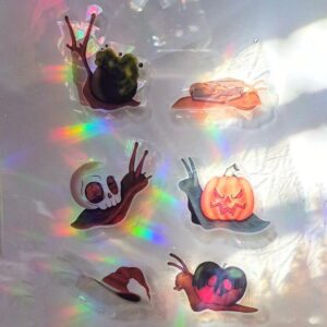 Őszi tarot csiga prizmatricák