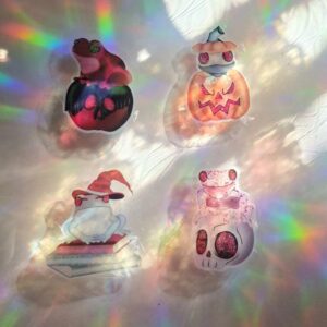 Őszi tarot béka prizmatricák